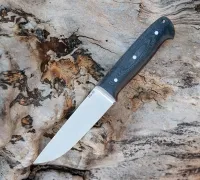 Цельнометаллический нож Ладья из стали VG-10 купить на сайте koval-knife.shop